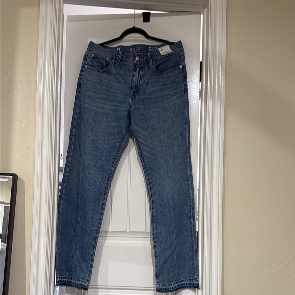 J. Crew Indigo Straight-Leg Jeans size 28